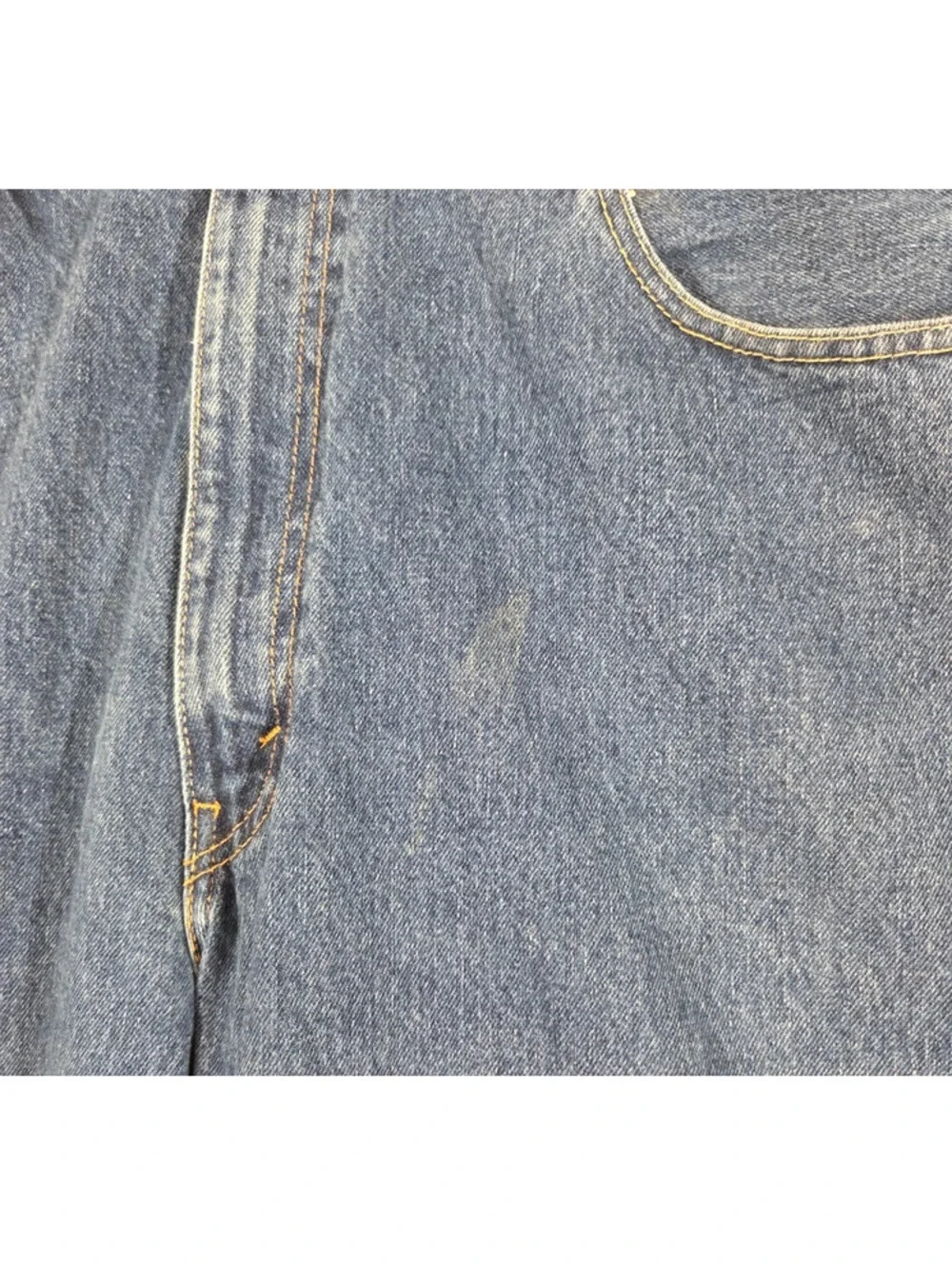 Levi's Men's 550 Relaxed Fit Tapered Blue Jeans W44 L34 Water<Less Denim #1589